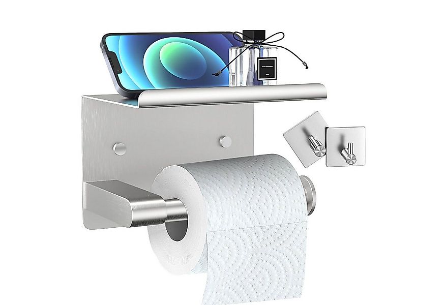 SURFOU Toilettenpapierhalter Toilettenpapierhalter Edelstahl Klopapierhalte günstig online kaufen