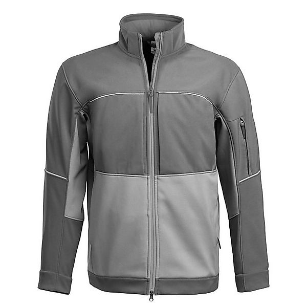 Qualitex Workwear Softshelljacke Hybrid Softshelljacke "Resist" anthrazit/g günstig online kaufen