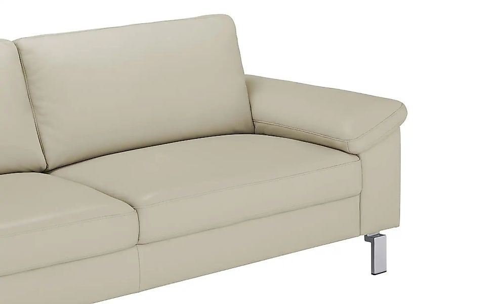 Max Schelling Ledersofa mit Winkelfüßen Maximum ¦ creme ¦ Maße (cm): B: 184 günstig online kaufen