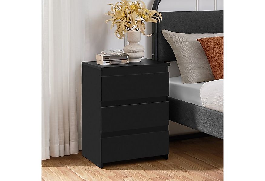 Yaheetech Nachttisch mit 3 Schubladen Nachtschrank (1-St), Nachtkommode Nac günstig online kaufen