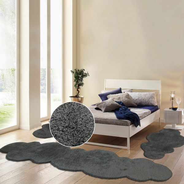 my home Bettumrandung "Microfaser Teppich Magong, besonders weich, sehr fei günstig online kaufen