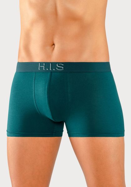 H.I.S Boxer "Boxershorts für Herren" Packung, 5 Stk. tlg., Logo Webbund mit günstig online kaufen