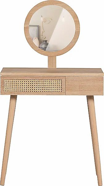 WOOOD Schminktisch »Soof«, inkl. Spiegel, H 125 cm x B 70 cm günstig online kaufen