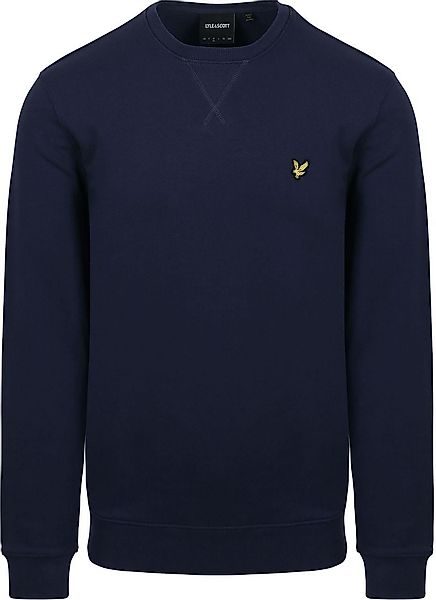 Lyle & Scott Sweat Crewneck Dark Navy - Größe M günstig online kaufen