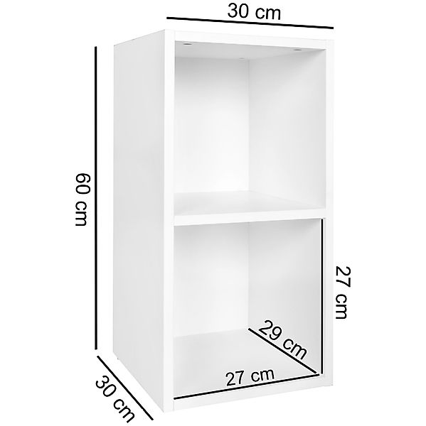 Wohnling Standregal WL5.175, 30x60x30 cm Modern günstig online kaufen