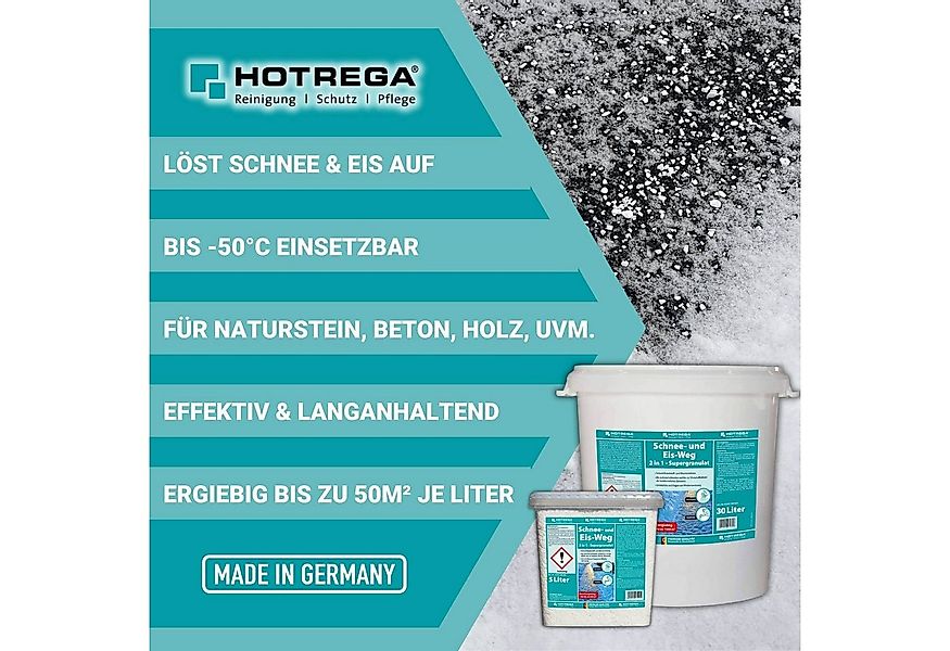 HOTREGA® Sand Auftaugranulat Schnee und Eis Weg 2in1 Streusalz Ersatz Taumi günstig online kaufen