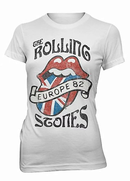 The Rolling Stones T-Shirt Europe 82 Slim Fit günstig online kaufen