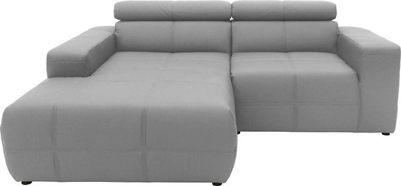 DOMO collection Ecksofa Brandon Sitzbelastung 140 kg, kleine Ausführung B/T günstig online kaufen