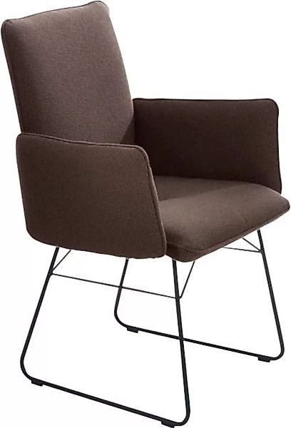 K+W Komfort & Wohnen Armlehnstuhl, 1 St., Flachgewebe Q2 2250 günstig online kaufen