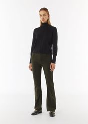 comma Chinos Hose Twill-Hose mit Flared günstig online kaufen