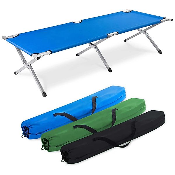 Goods+Gadgets Feldbett Faltbares Aluminium-Feldbett – Robust günstig online kaufen