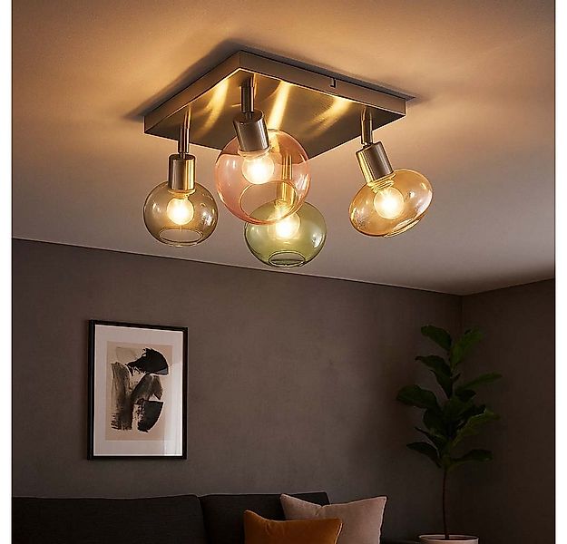 NOWA Deckenspot, Leuchtmittel nicht inklusive, Deckenlampe Deckenleuchte Wo günstig online kaufen