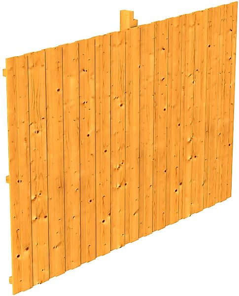 Skan Holz Rückwand Deckelschalung 341 x 220 cm Fichte Nussbaum günstig online kaufen
