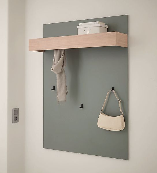 Home affaire Garderobenpaneel "GiRON/CiTY, Wandregal in vier Farben, Flurga günstig online kaufen