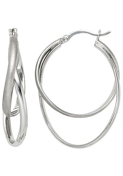 JOBO Paar Creolen, 925 Silber günstig online kaufen