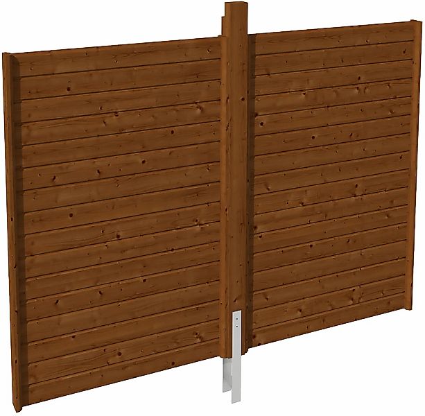 Skanholz Carport-Rückwand aus Profilschalung günstig online kaufen