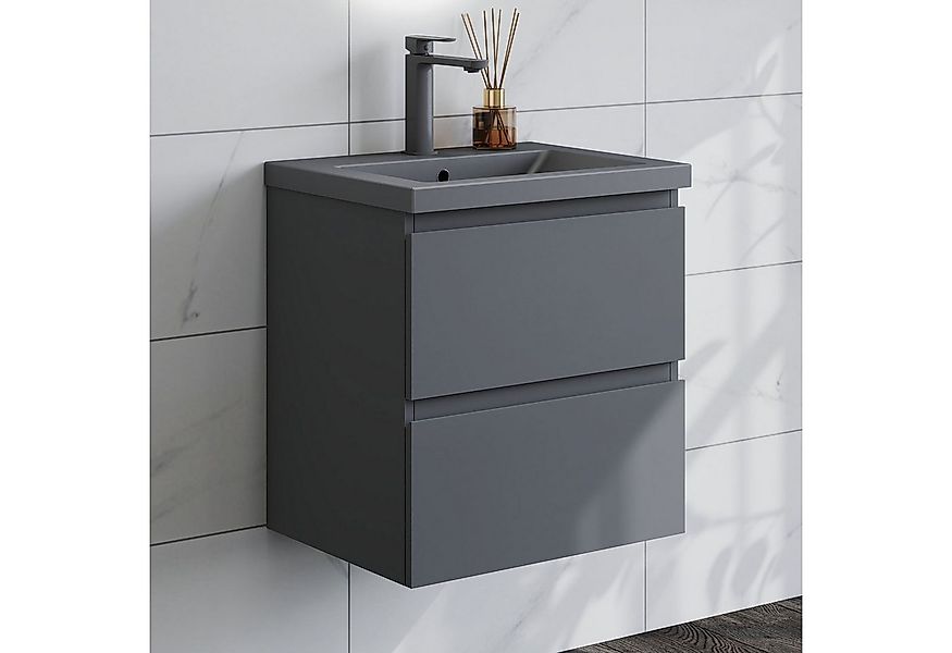 duschspa Waschtisch Waschbecken mit Unterschrank Badschrank Waschplatz Badm günstig online kaufen