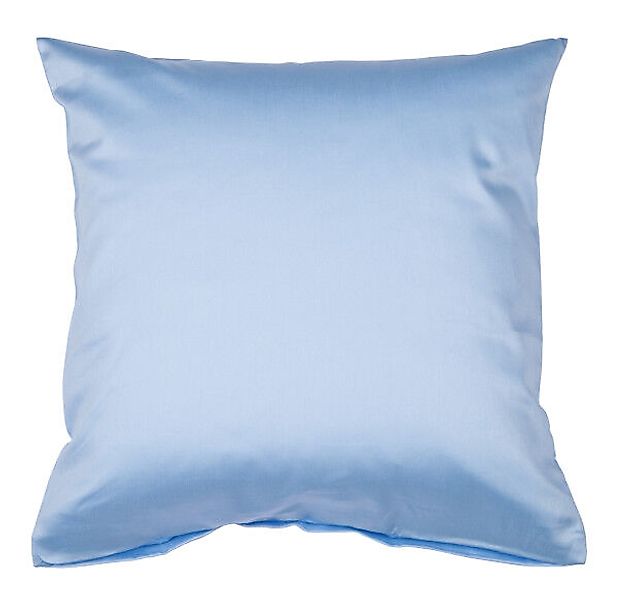 Janine Janine Mako-Satin Bettwäsche Colors 31001 hellblau Größe:  40x40 cm günstig online kaufen
