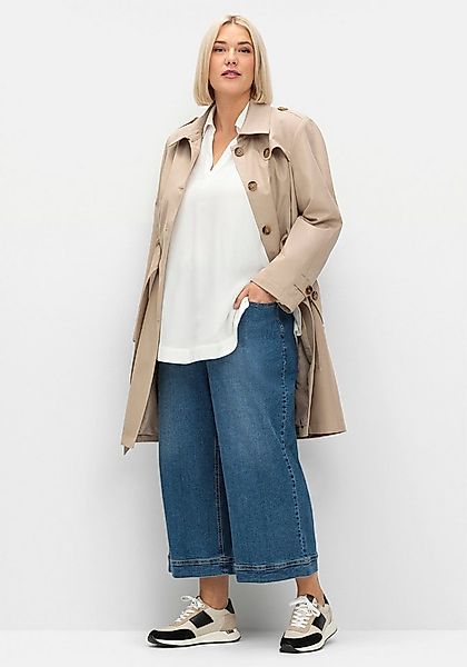 Sheego Klassische Bluse Tunika Langarm günstig online kaufen