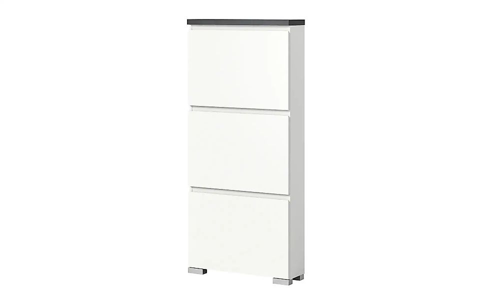 uno Schuhschrank   ¦ weiß ¦ Maße (cm): B: 60 H: 130 T: 18.0 Garderoben & Kl günstig online kaufen