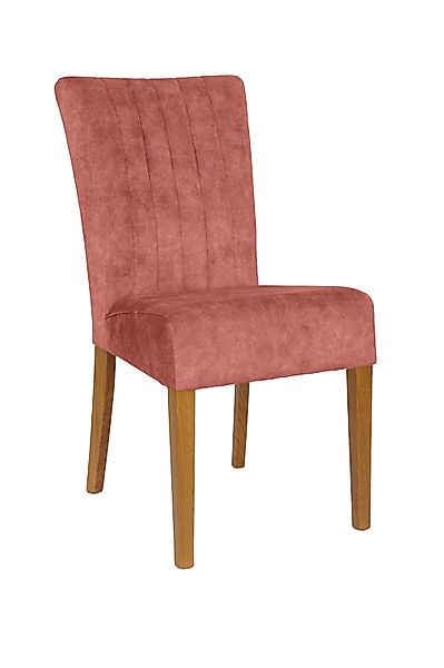 Home affaire 4-Fußstuhl (Set) 2 Stk.vertikale Nähte in der Rückenlehne günstig online kaufen