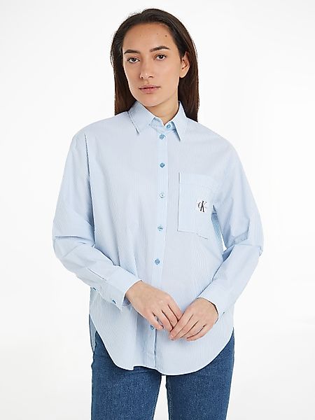 Calvin Klein Jeans Hemdbluse WOVEN LABEL günstig online kaufen