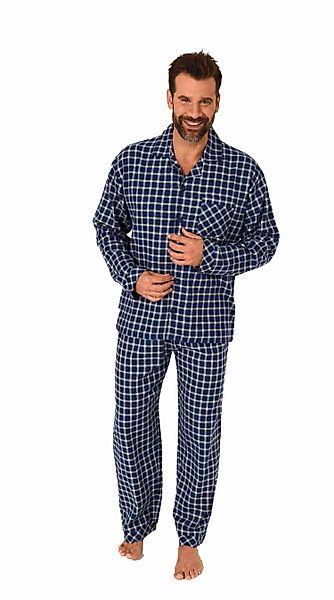 Trend by Normann Pyjama Herren Flanell günstig online kaufen