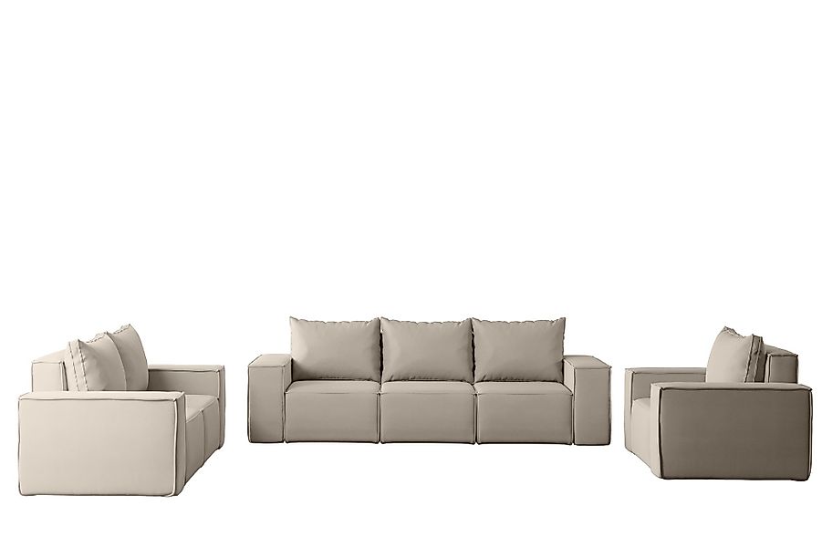 Fun Möbel Polstergarnitur Sofa-Set Designersofa ESTELLE günstig online kaufen