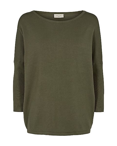 FREEQUENT Strickpullover FQJONE-PU mit 3/4 Armen günstig online kaufen