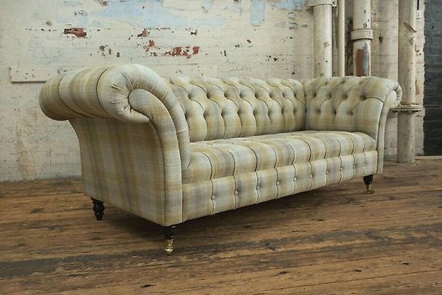 JVmoebel Chesterfield-Sofa Chesterfield Couch Sofa Polster 3 Sitzer Couchen günstig online kaufen