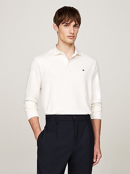 Tommy Hilfiger Langarm-Poloshirt L/S LIQUID COTTON REG POLO mit Jersey und günstig online kaufen