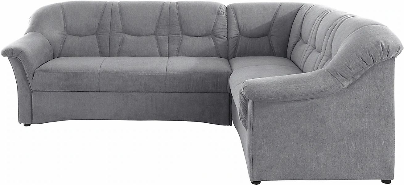 DOMO collection Ecksofa "Sarafina zeitlos&bequem, optional mit Federkern, B günstig online kaufen