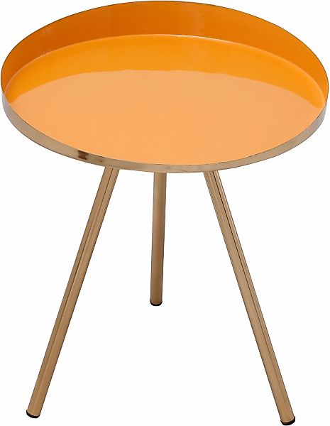 Kayoom Beistelltisch "Morrison, runder Beistelltisch, edler Look", (1 St.), günstig online kaufen