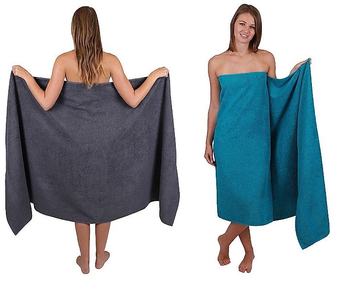 Betz Badetuch 2 Stück Badetücher groß XXL PALERMO Größe 100 x 200 cm, 100% günstig online kaufen