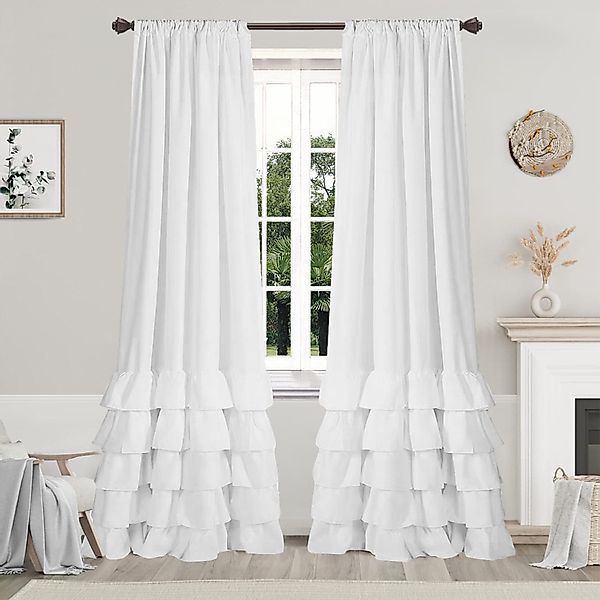 BTTO Vorhang&Gardine Gardine Gardine mit Rüschen,Boho günstig online kaufen