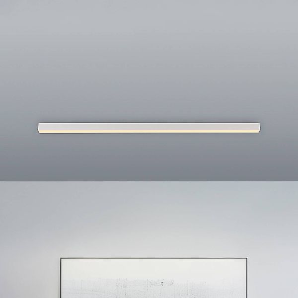 PURE LED-Deckenlampe Lines, weiß, 110 cm, CCT, Fernbedienung günstig online kaufen
