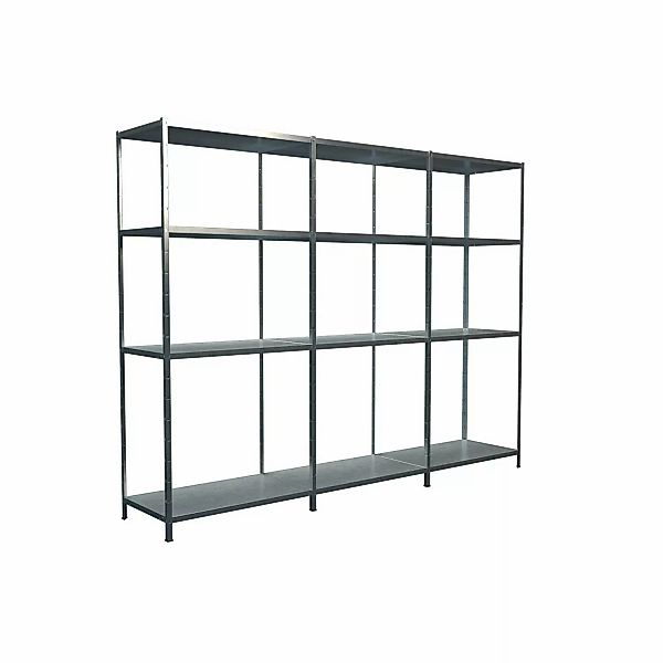 Schulte Steck-Grund- und 2 x Anbauregale 180 cm x 280 cm x 50 cm Verzinkt günstig online kaufen