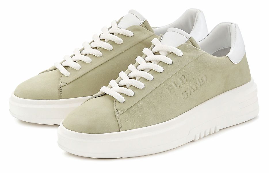 Elbsand Sneaker "Schnürschuh", Schnürhalbschuh,Freizeitschuh aus Leder mit günstig online kaufen
