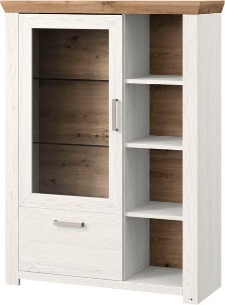 set one by Musterring Highboard "York" Typ 13 und 14, mit Glastür und Schub günstig online kaufen