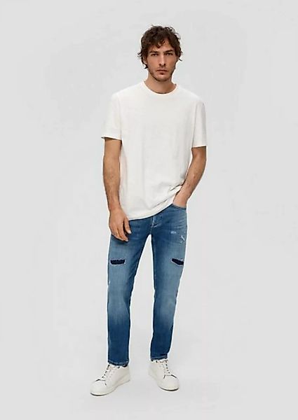 s.Oliver Stoffhose Jeans Nelio / Slim Fit / Mid Rise / Slim Leg günstig online kaufen