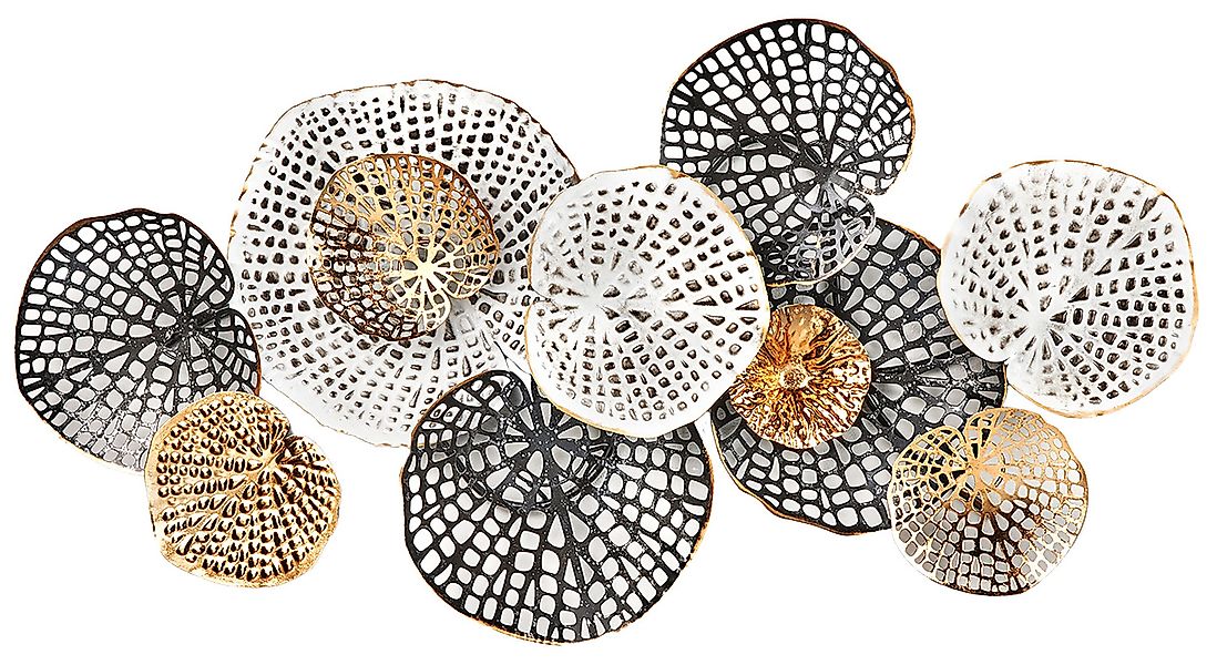 Kobolo Wandbild Metallbild Wanddeko Kreise - günstig online kaufen