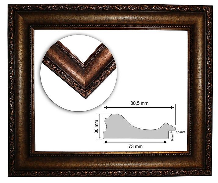 Bilderrahmen Neumann Bilderrahmen Barockrahmen 10944, ARO altgold fein verz günstig online kaufen