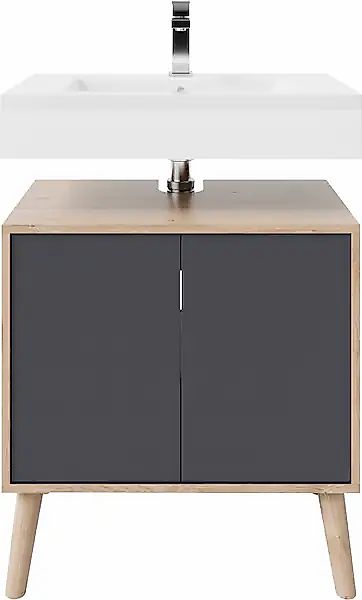 welltime Waschbeckenunterschrank »MOLN«, Badmöbel, Breite 60cm günstig online kaufen
