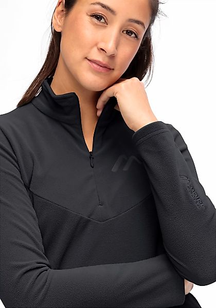 Maier Sports Fleecepullover "Denise HZ W", Damen Midlayer, pflegeleichtes H günstig online kaufen