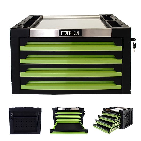 TRUTZHOLM Werkstattwagen Werkzeugkiste 4 Schubladen ca. günstig online kaufen
