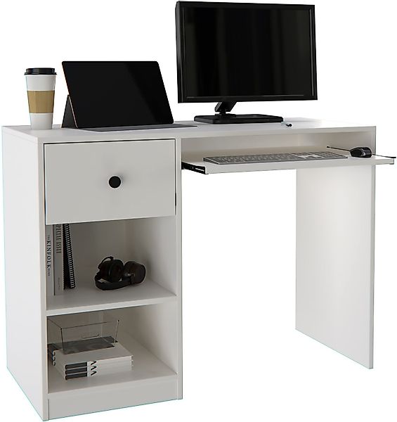 INOSIGN Schreibtisch PODUM, Computertisch, Tastaturauszug, große günstig online kaufen