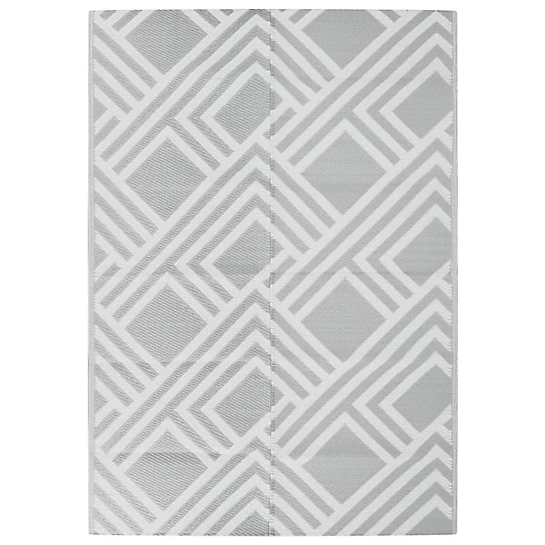 vidaXL Outdoorteppich Grau 140x200 Cm Pp 2009480 günstig online kaufen