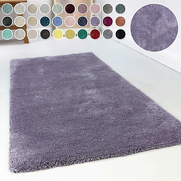 Esprit Hochflor-Teppich "Relaxx ESP-4150" rechteckig 25 mm Höhe Wohnzimmer, günstig online kaufen