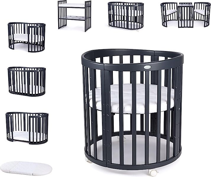 Waldin Babybett Mobiles Babybett OWAL aus günstig online kaufen