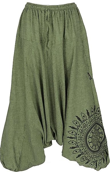 Guru-Shop Relaxhose Haremshose Pluderhose, Pumphose mit Mandala,.. Ethno St günstig online kaufen